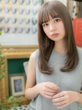 カバーヘア ブリス 川口(COVER HAIR bliss) ★シアーグレージュカラー前下がり大人ガーリー20代30代40代★9