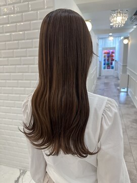 リルミー(Lilme) 紫たっぷりのグレージュでトーンダウン<原田>