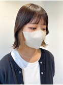 イヤリングカラーインナーカラーハイライトフェイスフレーミング