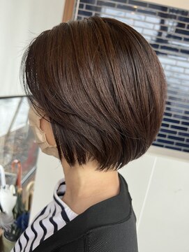 リドル ヘアー 駒生店(Riddle HAIR) まとまりショートボブ