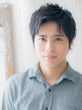 モッズヘアー メン 戸田公園店(mod's hair men) ナチュラル＆クールなアッシュブラックウルフショートb戸田公園