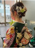 卒業式ヘア卒業式セット高知美容院10代20代