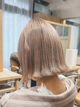 ◎2ブリーチカラーにはケアが必須＊　ケアブリーチ+オンカラー＋オージュア4stepトリ 22550円→19800円