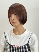 サクラ オモテサンドウ(SAKURA)&nbsp;ミニボブ フェイスレイヤー ぱっつん前髪 表参道