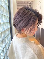 ジエクトカナウ 大阪梅田店(The Ect canow) ショートボブ／大人ボブ／イメチェン／掻き分け前髪