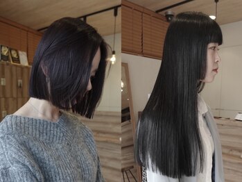 ミューズ バイ ケンジ(MUSE by KENJE)の写真/髪質で印象は変わるから、［MUSE］のオーダーメイドトリートメントで根元から毛先までしなやかに