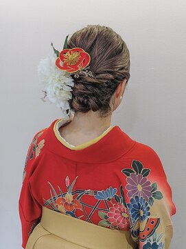 ヘアリゾート粋 新宿三丁目本店 【新宿三丁目】振袖着付けへアセット
