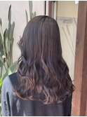 くすみブラウンカラー♪
