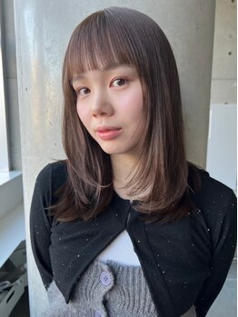 キオウ(kiow)の写真/再現性抜群なカットで日々のお手入れがちょっと楽に◎柔らかい女性らしい質感で貴女の魅力を引き出します♪