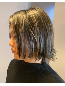 アナログノイ(analog noi) 切りっぱなしボブ