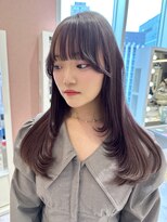 リー 梅田(Lee)&nbsp;グレージュ×レイヤーカット