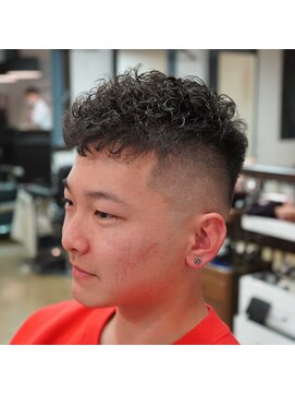 ワンワンオー バーバーショップ 博多店(@110 BARBER SHOP) 20代30代40代【濡れパン】濡れパン/メンズカット