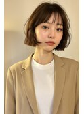 切りっぱなしボブ