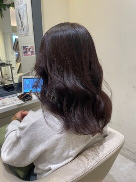 リアンドコー(Re&co) ＊yoshiya＊ツヤカラー＊カシスブラウン＊韓国ヘア＊