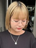 きりっぱなしボブ　ミニボブ　タッセルボブ