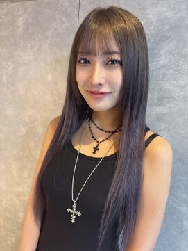 ガルボヘアー 心斎橋店(garbohair) 心斎橋×プルエクステ×丸ごとカラー×ハイトーン