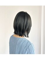エルム 府中(yelm) 今人気のくびれボブと暗めオリーブベージュカラー
