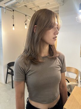 レル(lelu) くすみbeige