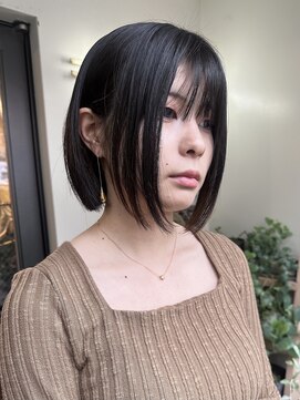 酸性ストレート×髪質改善トリートメント