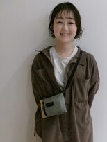 モリオ フロム ロンドン イオンモール 熊本店(morio FROM LONDON)&nbsp;切りっぱなしボブ×パーマ