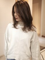 ウィム(wim)&nbsp;" ハイライト × レイヤー "/デザインカラー/サイドバング