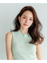 バグズ ヘアデザイン 桔梗が丘店(Baguz HAIR DESIGN)&nbsp;水素カラーの透明感ロング