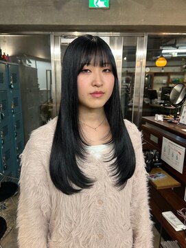 ギフトサニーサイド(gift sunny side) 黒髪でも重すぎない*レイヤーカット