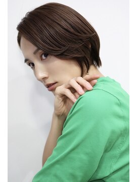 メモリーズ 銀座(Memories) 乾かすだけで決まる、美シルエットショートボブ/加藤