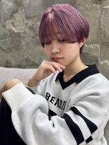 ペルソナ(PERSONA)&nbsp;ハイトーンピンク×マッシュショート