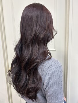 イルウィ(irwi) 【ピンクラベンダーブラウン/巻き髪ヘア】