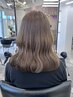 カット+ダブルカラー[ブリーチ1回込]+1stepトリートメント ￥14,300