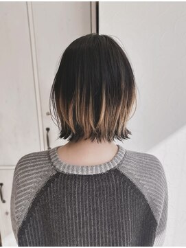 ハク(haku.) アンブレラ 裾カラー