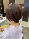 すっきりショートボブ