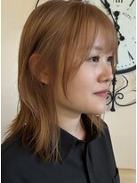 ヘアージン 野々市(hair Jin)&nbsp;ブロンドベージュ＋ハッシュ