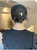 タイトカチモリダークアッシュツヤ髪暗髪グレージュ黒髪きれいめ