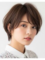 アボヘアー(Abo hair)&nbsp;ミニボブ毛先丸み◎ブラウンサラツヤ髪ストレートココアブラウン