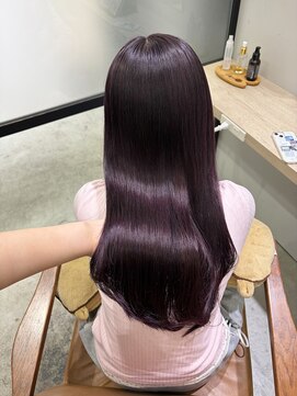 ミリー 梅田店(milly) ブリーチなしW◎ラベンダーカラー