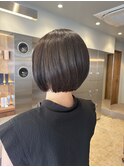 ショートBob×つやブラウン