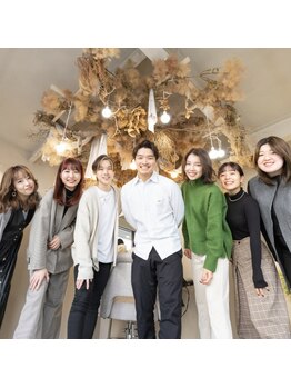 ミントリーフ 田中店(Mint leaf)の写真/話しやすさだけではありません。在籍する女性スタイリストは、いずれもキャリア8年以上です