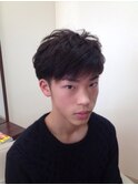 メンズパーマスタイル