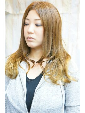 フェリシータ 緑地公園店(felicita) おしゃれモードグラデーション☆外国人風ホワイティーアッシュ