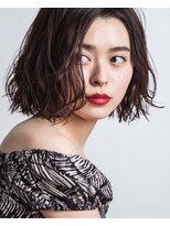 グッデイ ヘアー(GOOD DAY HAIR)&nbsp;ブルージュヴェールウェーブミディアム似合わせカット　下北沢