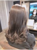 【イメチェン】オリーブアッシュ
