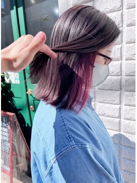 プチメゾントウキョウ(Petit Maison Tokyo) インナーカラー_ピンクトワイライト