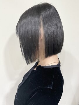 トルネード(TORNADO) 韓国風外国人風切りっぱなしボブ タンバルモリ イヤリングカラー