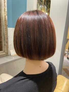 ムーン(moon) #似合わせカット #アースカラー #くびれヘア #デザインカラー