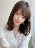 大人かわいい似合わせカット/美髪こなれミディ新宿20代30代40代