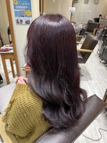 美容室 パルス 静岡鷹匠店(PALS) ダークチェリーピンク
