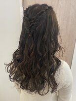 シュピネ(choupinet)&nbsp;ふわ巻きゆる編みアレンジ