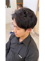 ニードバイスケール(NEED by SCALE)&nbsp;前髪立ち上げ×ワンカールパーマ